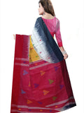 Pradip Fabrics Women's 100% linen cotton Saree