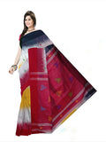 Pradip Fabrics Women's 100% linen cotton Saree
