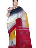 Pradip Fabrics Women's 100% linen cotton Saree