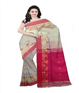 Pradip Fabrics Woman's 100% cotton Saree