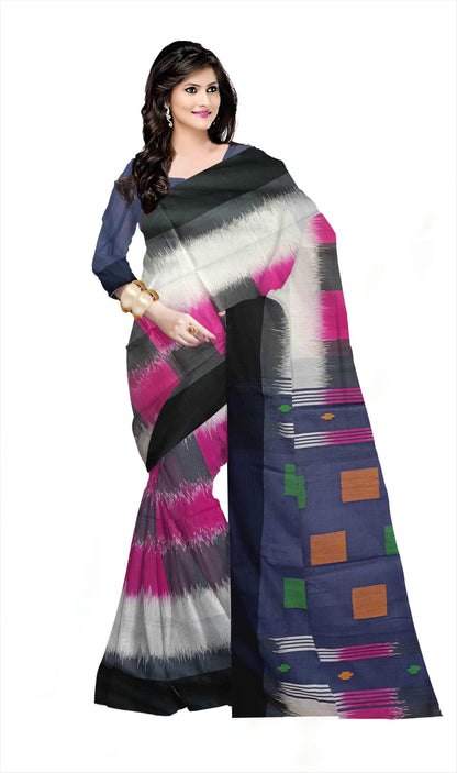 Pradip Fabrics Women's 100% linen cotton Saree