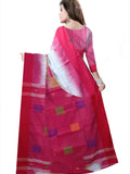 Pradip Fabrics Women's 100% linen cotton Saree