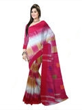 Pradip Fabrics Women's 100% linen cotton Saree