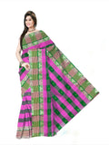 Pradip Fabrics Ethnic Woman's Tant cotton  Saree