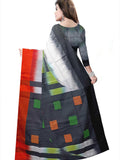Pradip Fabrics Women's 100% linen cotton Saree