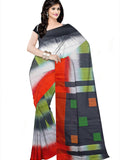 Pradip Fabrics Women's 100% linen cotton Saree