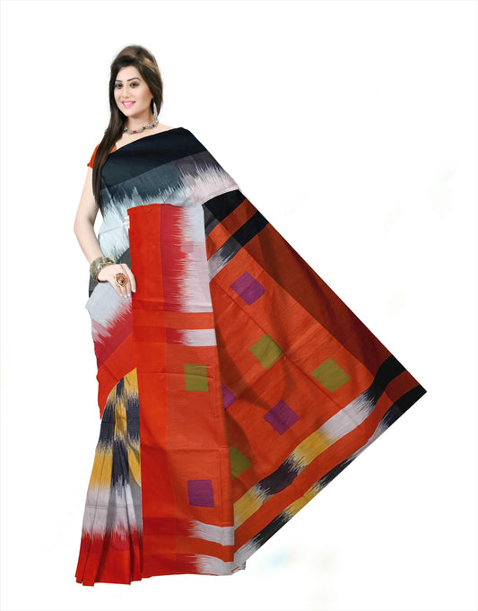 Pradip Fabrics Women's 100% linen cotton Saree