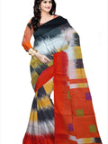 Pradip Fabrics Women's 100% linen cotton Saree