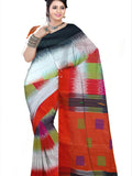Pradip Fabrics Women's 100% linen cotton Saree