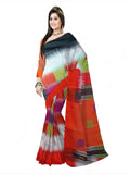 Pradip Fabrics Women's 100% linen cotton Saree
