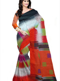 Pradip Fabrics Women's 100% linen cotton Saree