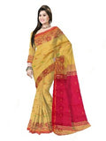 Pradip Fabrics Ethnic Woman's Tant cotton Silk Saree