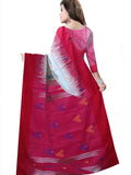 Pradip Fabrics Women's 100% linen cotton Saree