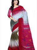 Pradip Fabrics Women's 100% linen cotton Saree