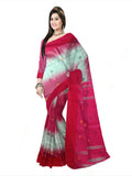 Pradip Fabrics Women's 100% linen cotton Saree