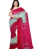 Pradip Fabrics Women's 100% linen cotton Saree