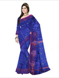 Pradip Fabrics Woven Blue color  Soft Handloom Saree