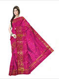 Pradip Fabrics Woven  Pink color  Soft Handloom Saree