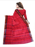 Pradip Fabrics Woven Red color  Pure Tant cotton  Saree