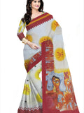 Pradip Fabrics Woman's 100% cotton Saree