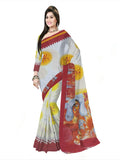 Pradip Fabrics Woman's 100% cotton Saree