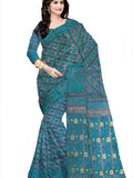 Pradip Fabrics Ethnic Woman's Dhakai Jamdani  Saree