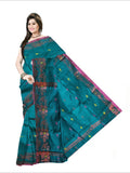 Pradip Fabrics Woven Sea green  Color Soft Handloom Saree