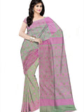 Pradip Fabrics  Woman's Tant Handloom soft Jamdani Saree