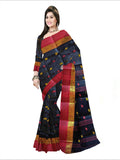 Pradip Fabrics Woven Black  color  Pure Tant cotton  Saree