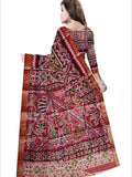 Pradip Fabrics Woven Multicolor Pure Silk Saree