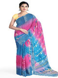 blue pink body and blue par
