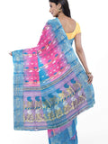 tant silk 2d bumper saree
