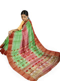 tant silk 2d bumper saree