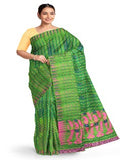 Green Color saree