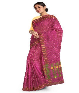 pradip fabricspink hajar buti saree