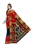 bengal handloom tant tussar silk 2d bumper saree