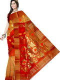 bengal handloom tant tussar silk 2d bumper saree