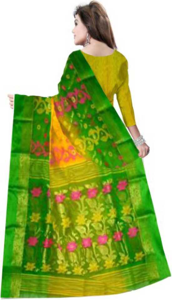 floral design pallu under 3500