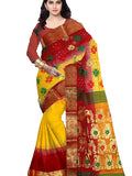 floral design pallu under 3500
