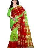 bengal handloom tant tussar silk 2d bumper saree