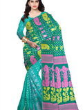 Pradip Fabrics Ethnic Women's Tant All Soft Dhakai Jamdani Saree