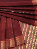 Pradip Fabrics Woven Tant Cotton Blend Saree
