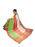 tant silk 3d bumper saree