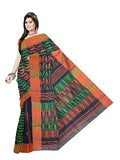 Pradip Fabrics Woven Tant Cotton All Over Dhakai Jamdani Black Saree