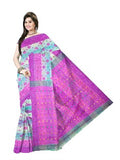 pradip fabrics saree pink colour