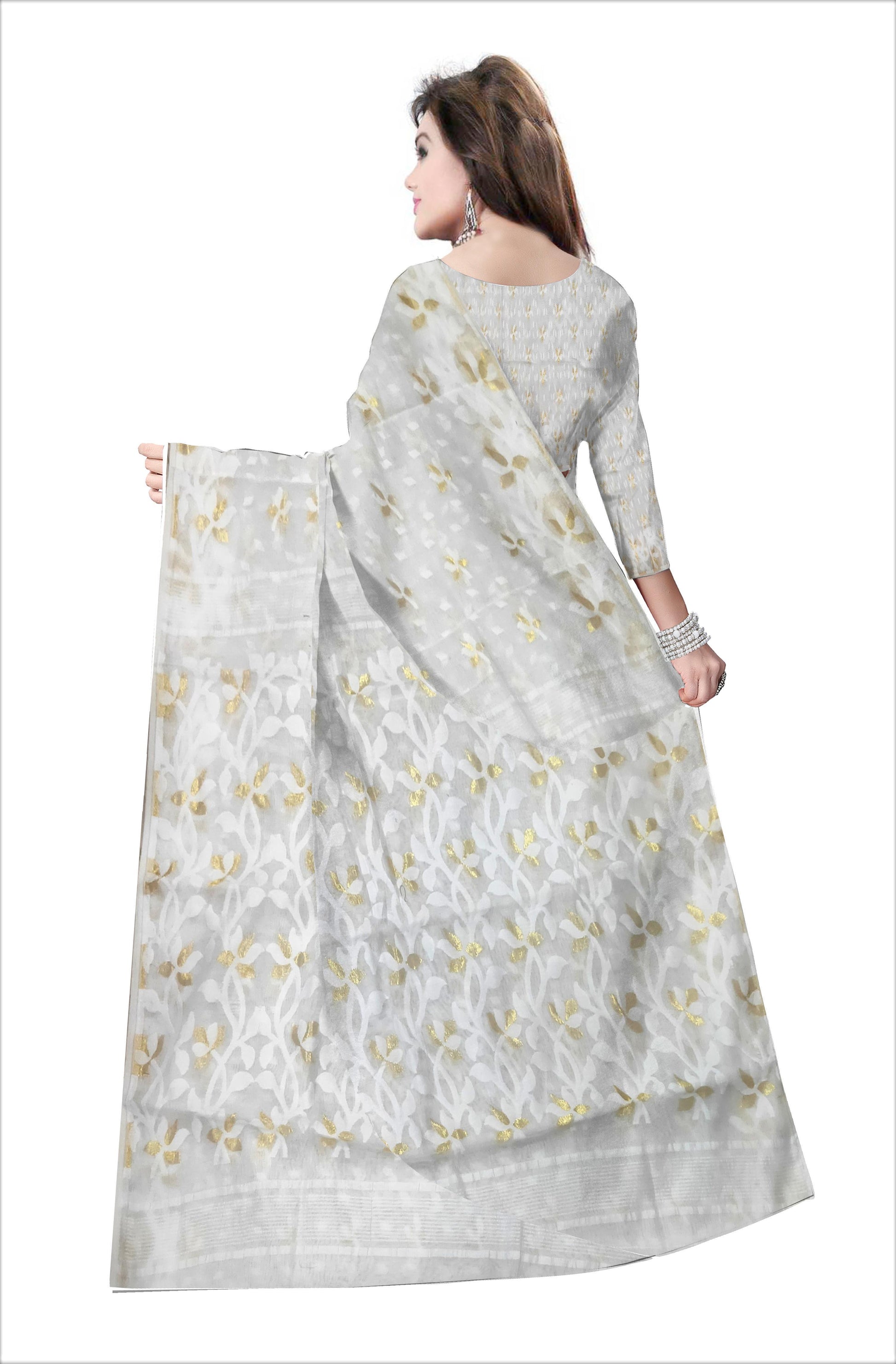 floral design pallu under 2500