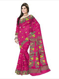 soft 100% cotton jamdani saree