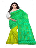 Pradip Fabrics Ethnic Women's Tant All Over Pink Dhakai Jamdani Minakari Saree