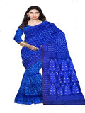 Pradip Fabrics Ethnic Women's Tant All Over Pink Dhakai Jamdani Minakari Saree