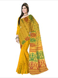 Pradip Fabrics Ethnic Woman's Tant Dhakai Jamdani  Saree
